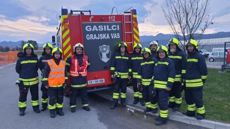 Del operativne enote na vaji Kronoterm 2022